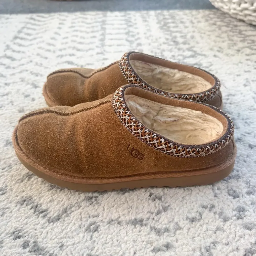 UGG Tasman Slippers Chestnut Size 5